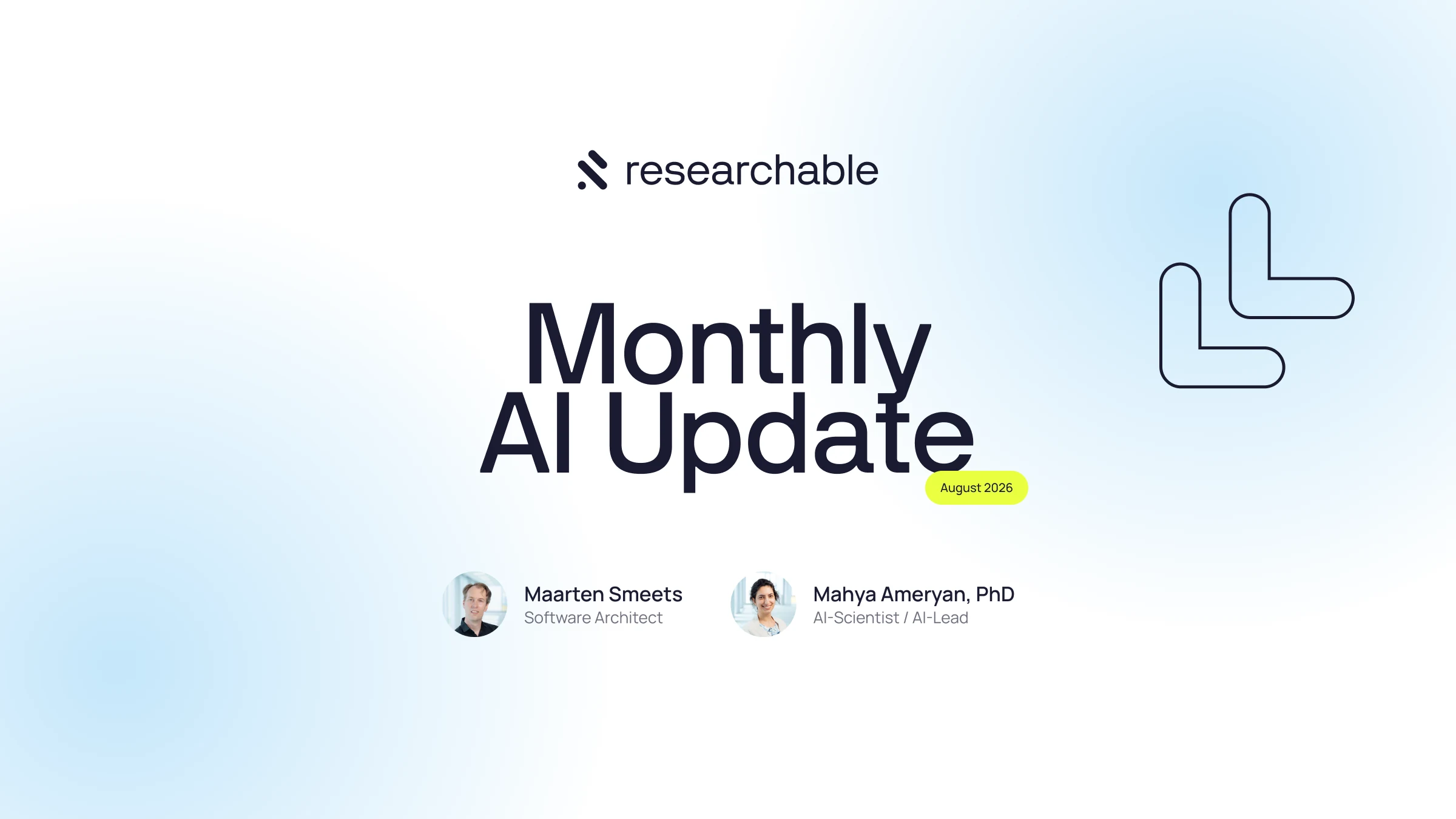 Monthly AI Update augustus 2026 van Researchable